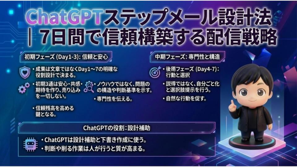 ChatGPT×LP作成術｜コンバージョン率5%超えの構成テンプレート